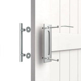 Steel Round Barn Door Handle Kit (Double Sided)