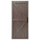 Charcoal Grey Barn Door-British Brace - Barn Door Outlet