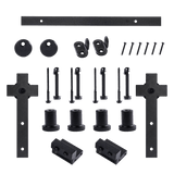 Cross Side Monut Barn Door Hardware - Barn Door Outlet
