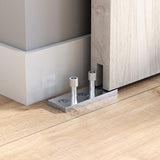 Modern Stainless Steel Classic Side Mount Barn Door Hardware - Barn Door Outlet