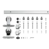 Stainless Steel Classic Top Mount Barn Door Hardware - Barn Door Outlet