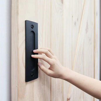 Black Barn Door Handles