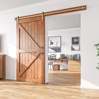 Brushed Bronze Hardware - Barn Door Outlet