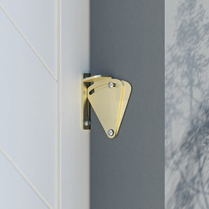 Brushed Gold Barn Door Lock - 001