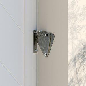 Brushed Bronze Barn Door Lock - 001