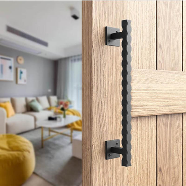 Solid Steel Barn Door Handle - 008