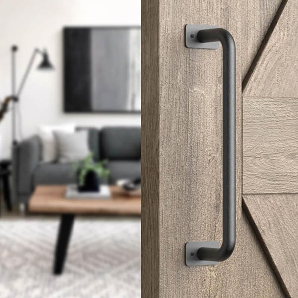 Solid Steel Barn Door Handle - 013