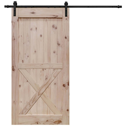 Bottom X-Brace Barn Door - Barn Door Outlet