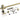 Brushed Bronze Classic Top Mount Barn Door Hardware - Barn Door Outlet