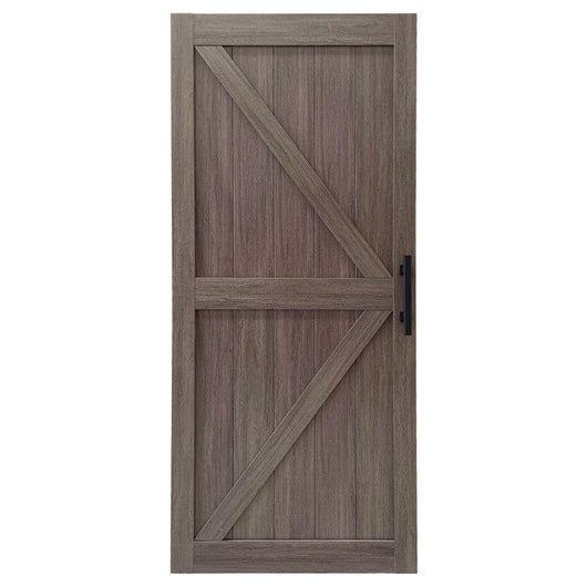 Charcoal Grey Barn Door-British Brace - Barn Door Outlet