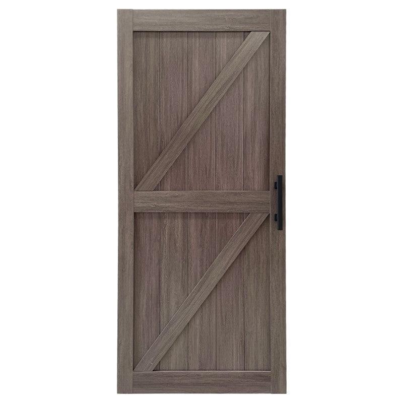 Charcoal Grey Barn Door-Double Z - Barn Door Outlet