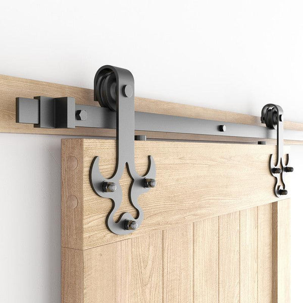 Cow Head Barn Door Hardware - Barn Door Outlet