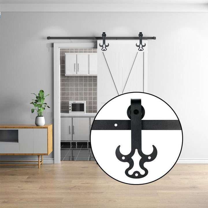 Cow Head Barn Door Hardware - Barn Door Outlet