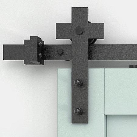 Cross Side Monut Barn Door Hardware - Barn Door Outlet