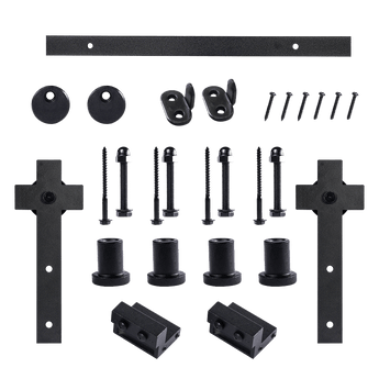 Cross Side Monut Barn Door Hardware - Barn Door Outlet