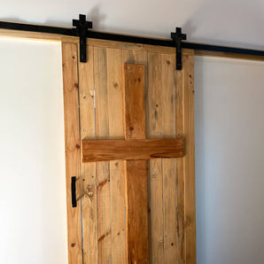 Cross Side Mount Barn Door Hardware