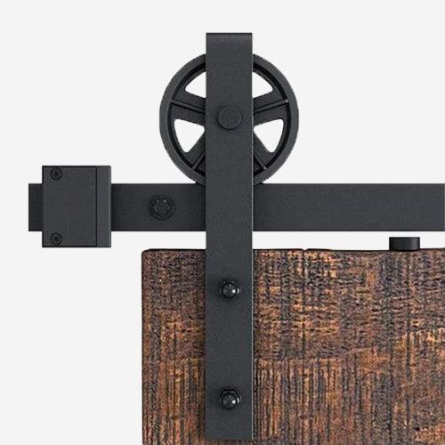 Large Wheel Barn Door hardware - Barn Door Outlet