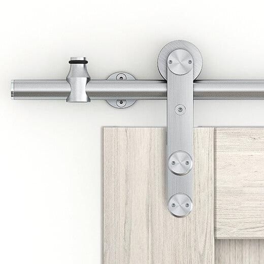 Modern Stainless Steel Classic Side Mount Barn Door Hardware - Barn Door Outlet